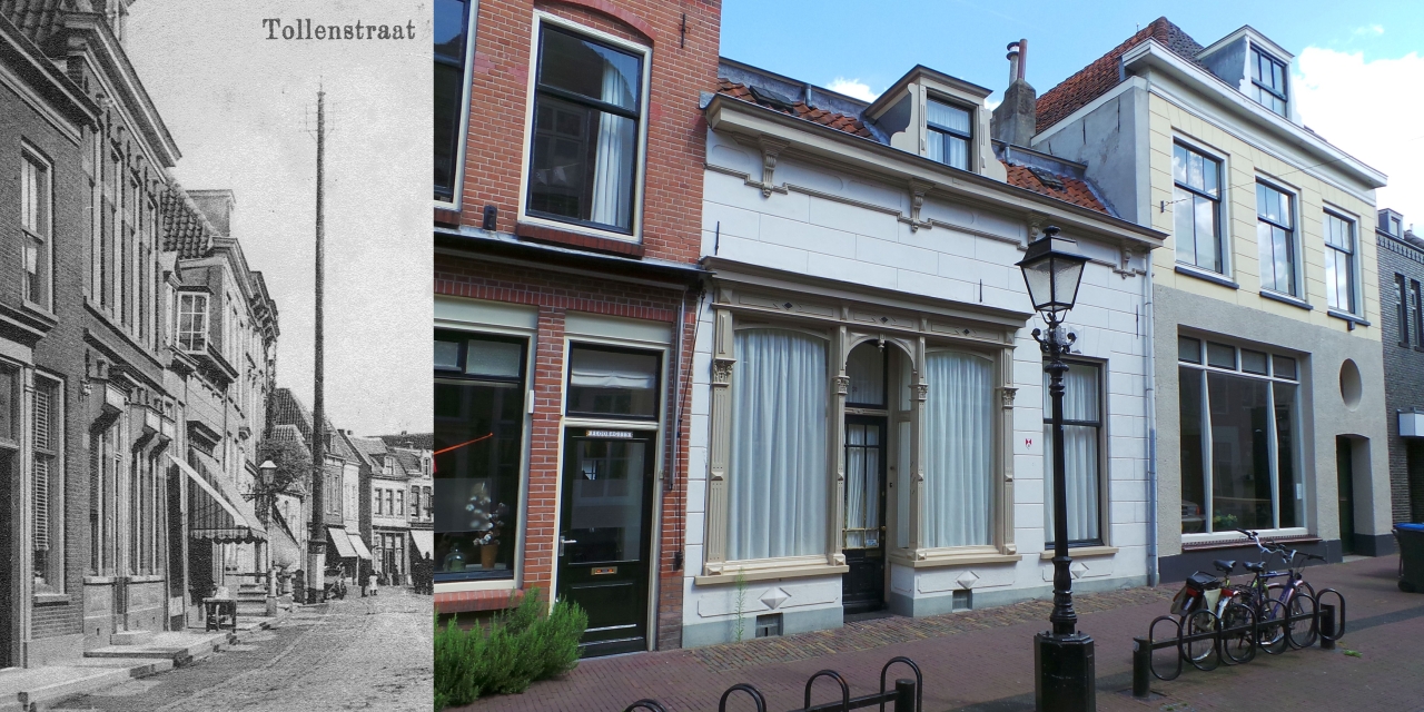Tollenstraat Culemborg, toen en nu