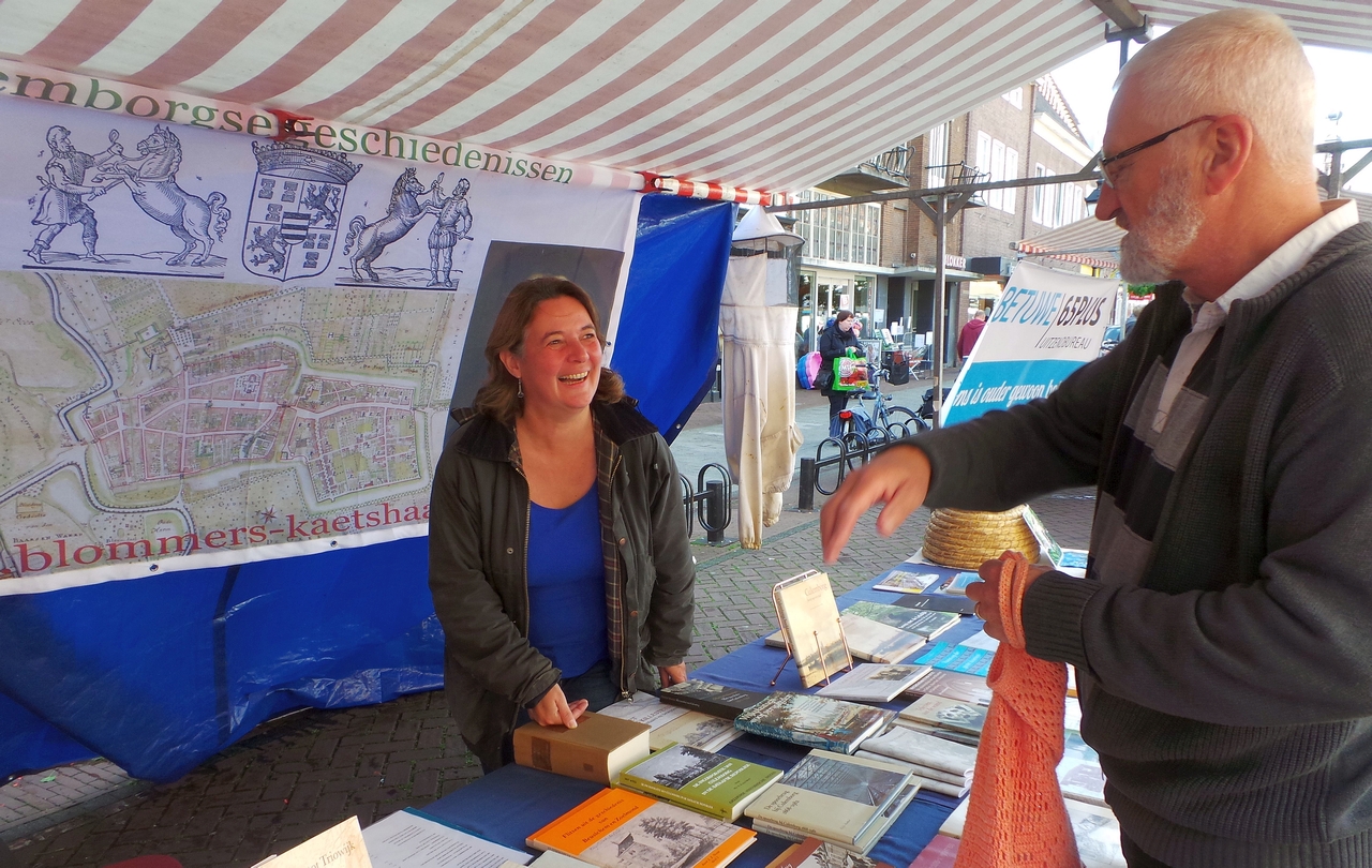 Boekenkraam op Open Monumentendag 2017
